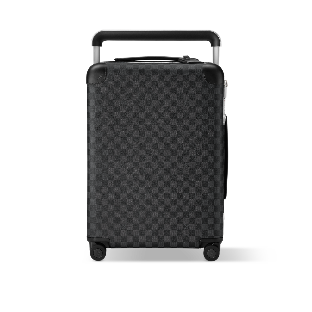 LOUIS VUITTON ブラックケース LOUIS VUITTON Horizon 55 Monogram Eclipse Canvas Rolling Suitcase Blac